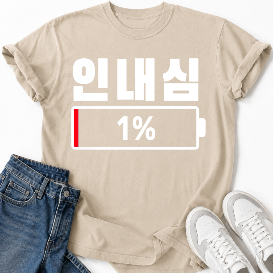PATIENCE 1% T-SHIRT