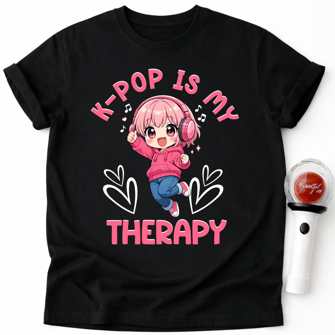 CHIBI K-POP MÄDCHEN T-SHIRT
