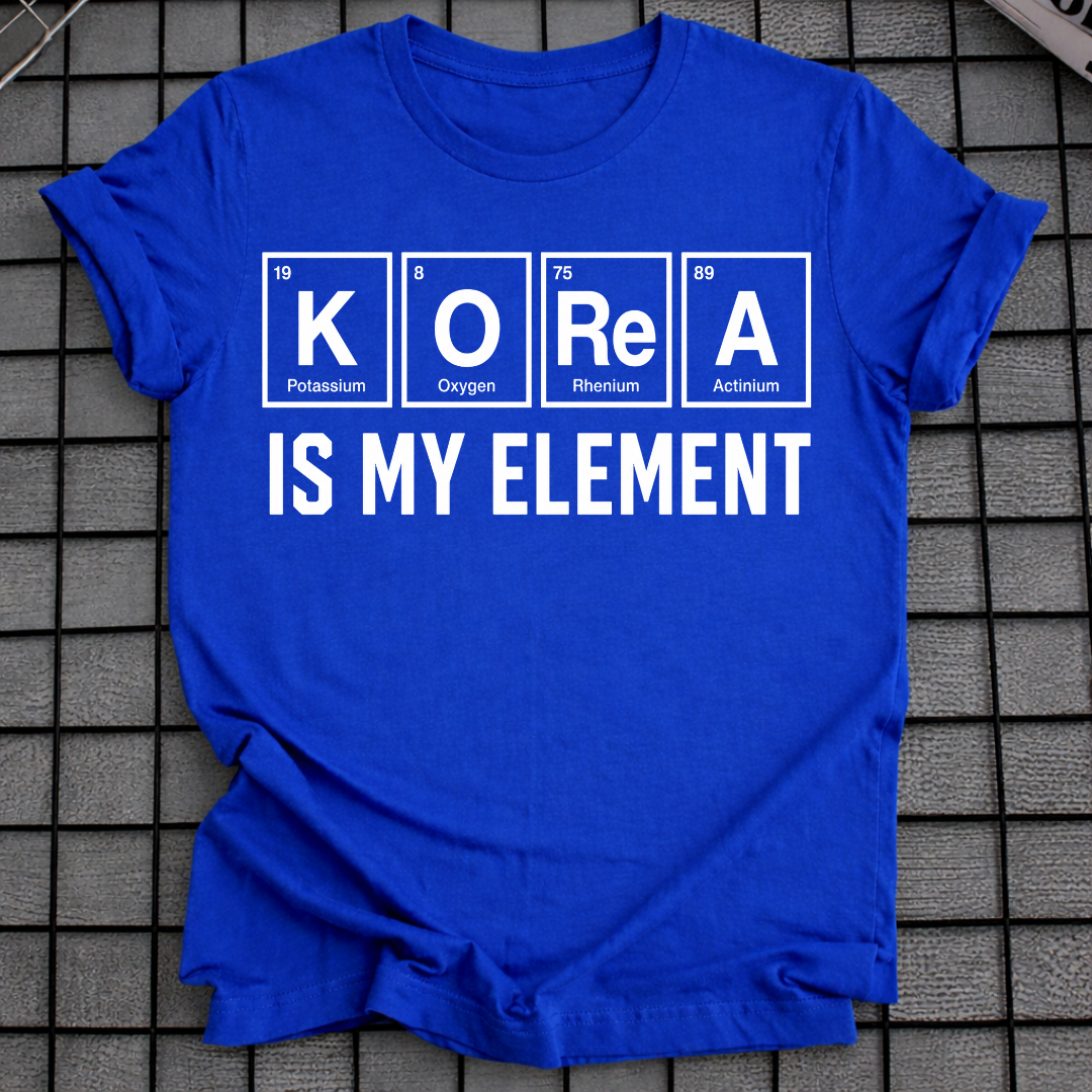 KOREA IS MY ELEMENT T-SHIRT