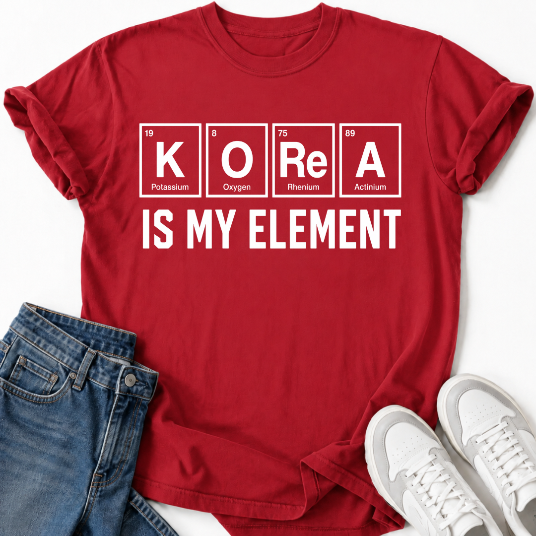 KOREA IS MY ELEMENT T-SHIRT