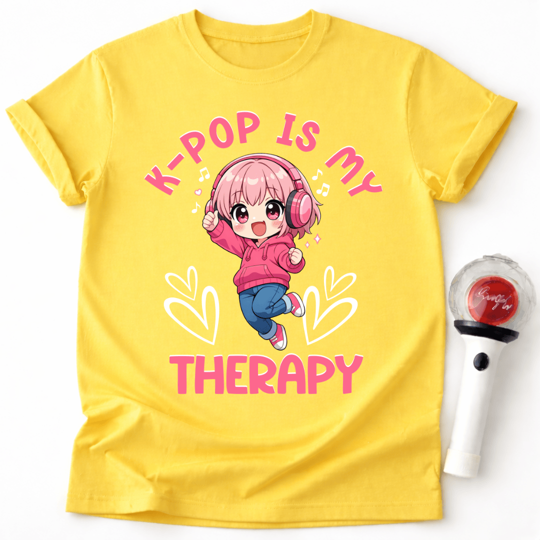 CHIBI K-POP MÄDCHEN T-SHIRT