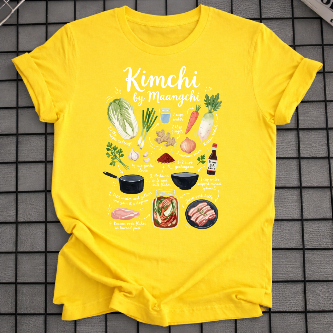 KIMCHI RECIPE T-SHIRT