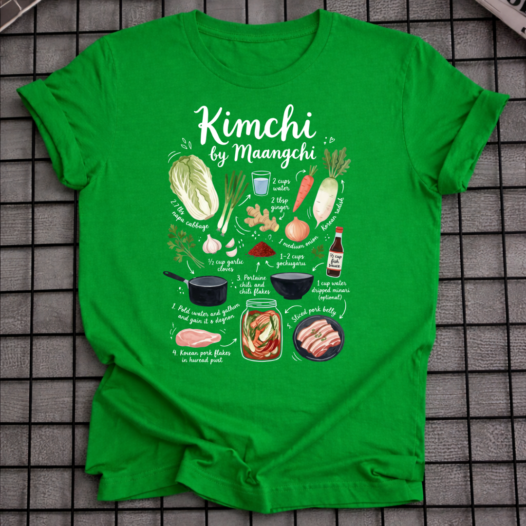 KIMCHI RECIPE T-SHIRT
