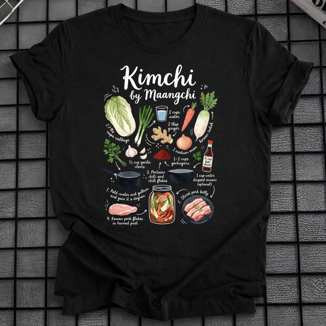 KIMCHI RECIPE T-SHIRT