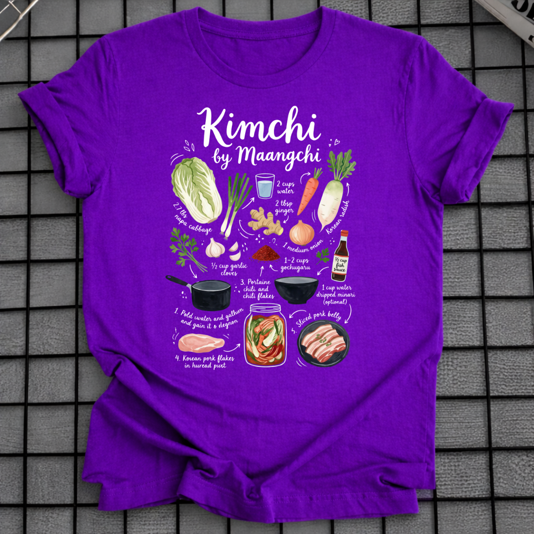 KIMCHI RECIPE T-SHIRT