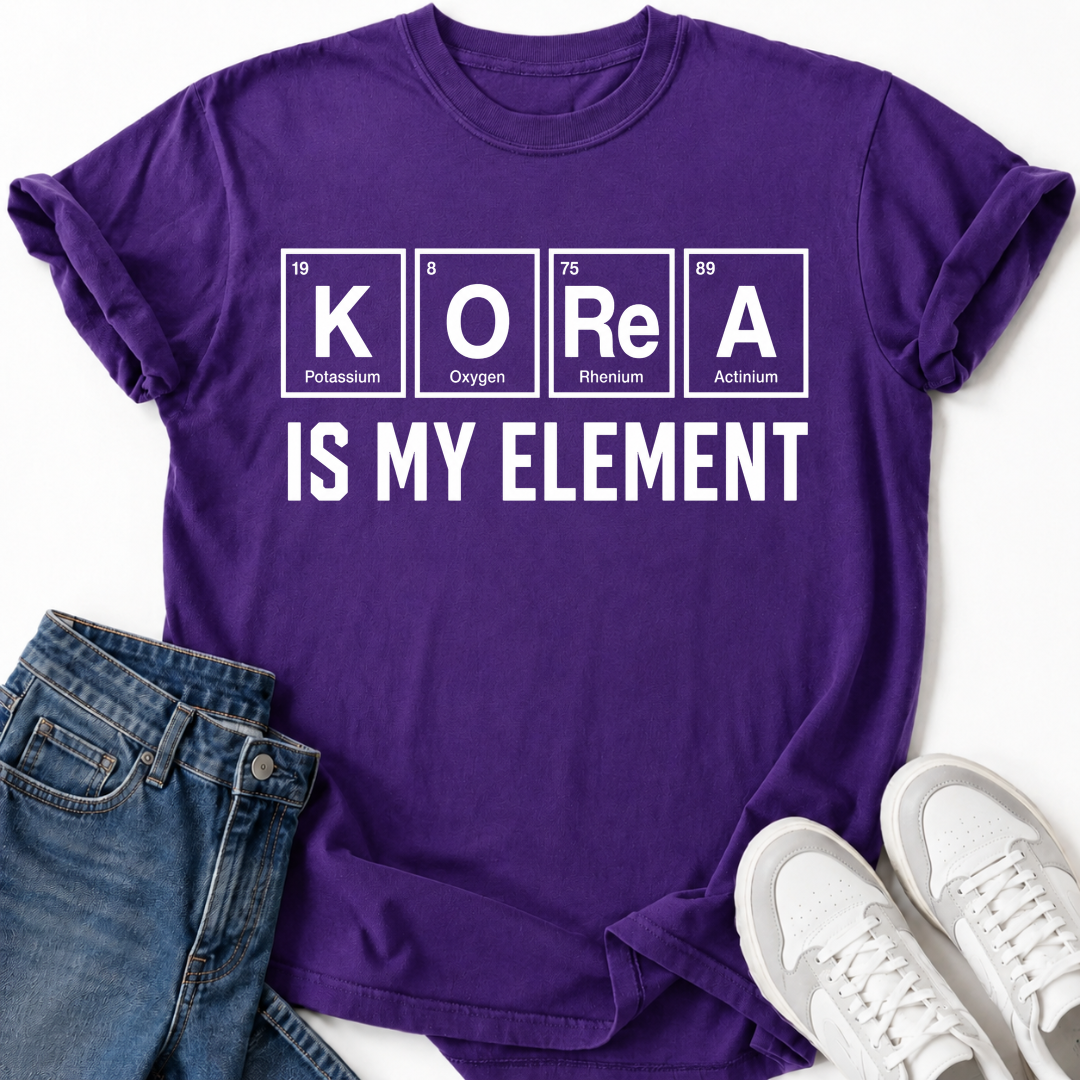 KOREA IS MY ELEMENT T-SHIRT