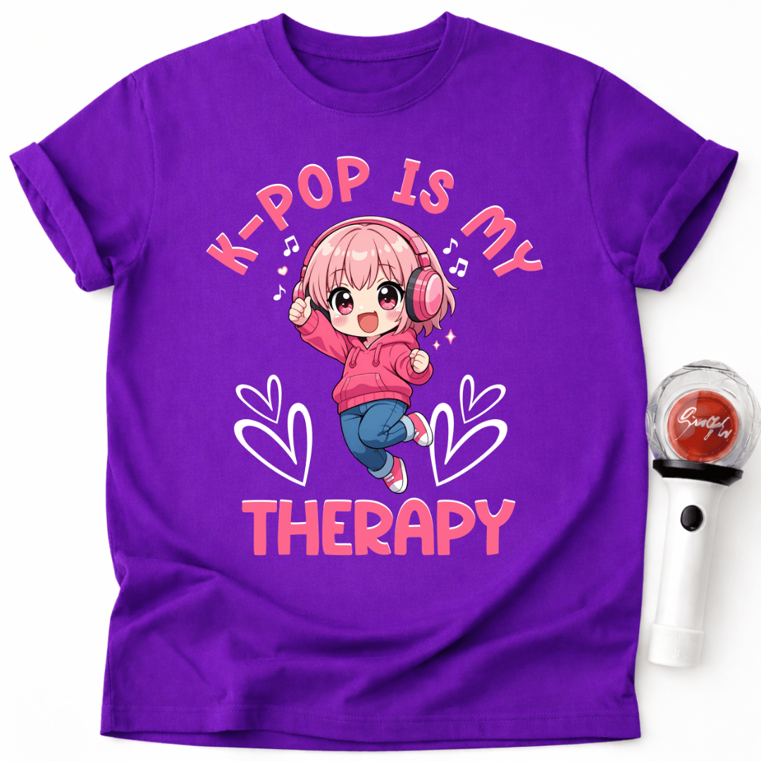 CHIBI K-POP MÄDCHEN T-SHIRT
