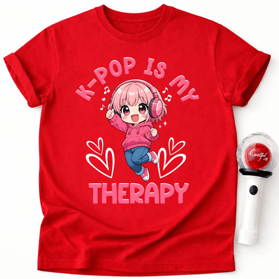 CHIBI K-POP MÄDCHEN T-SHIRT