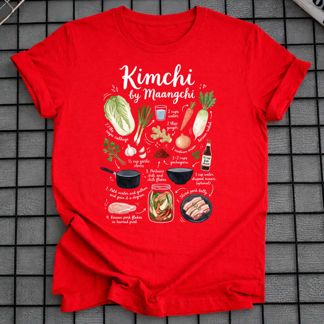 KIMCHI RECIPE T-SHIRT