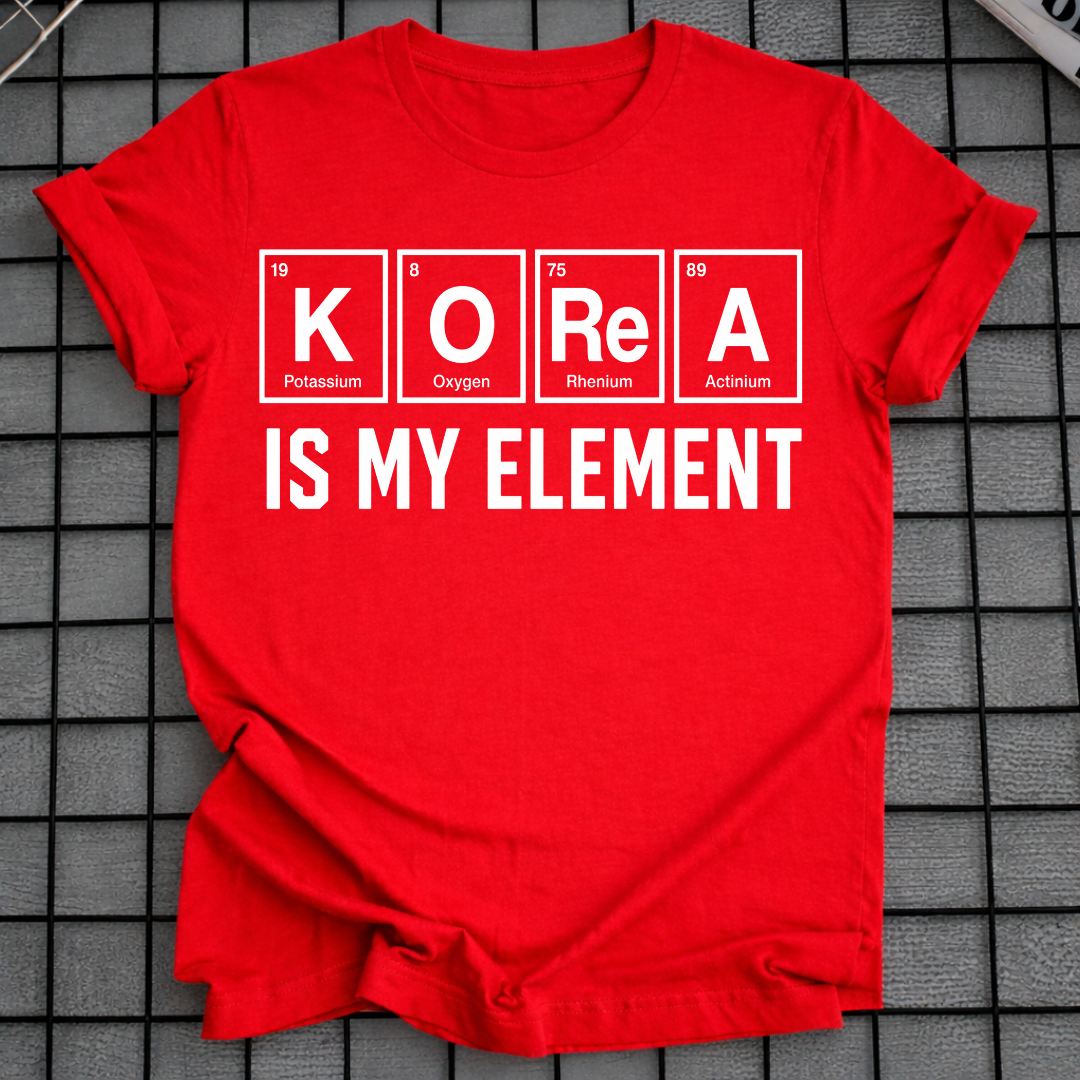 KOREA IS MY ELEMENT T-SHIRT