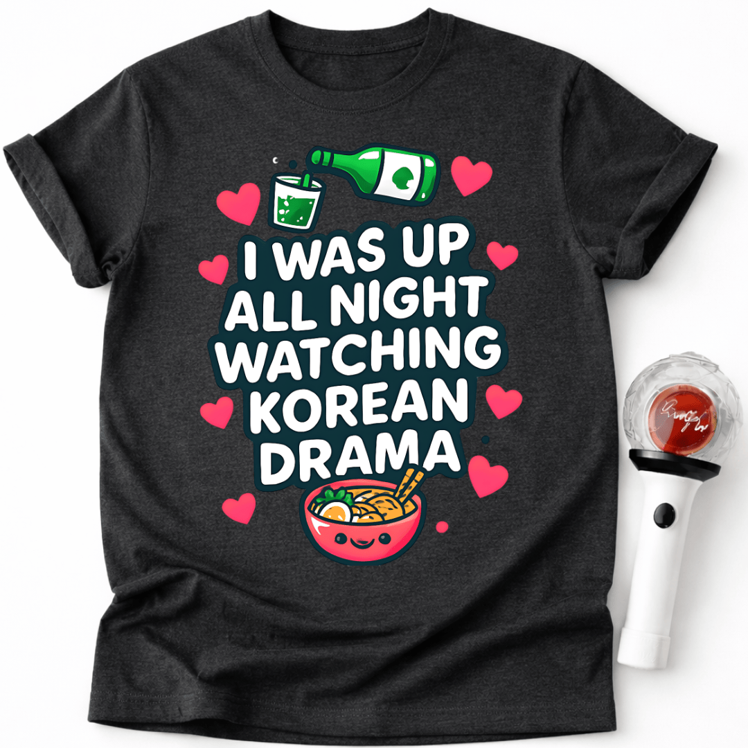 DIE GANZE NACHT K-DRAMA GESCHAUT T-SHIRT