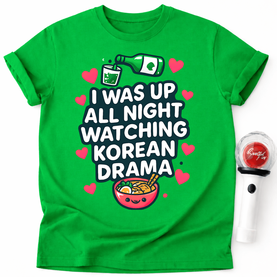 DIE GANZE NACHT K-DRAMA GESCHAUT T-SHIRT