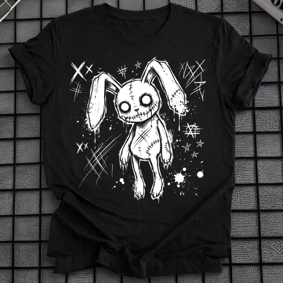GRUSELIGER HASEN-T-SHIRT
