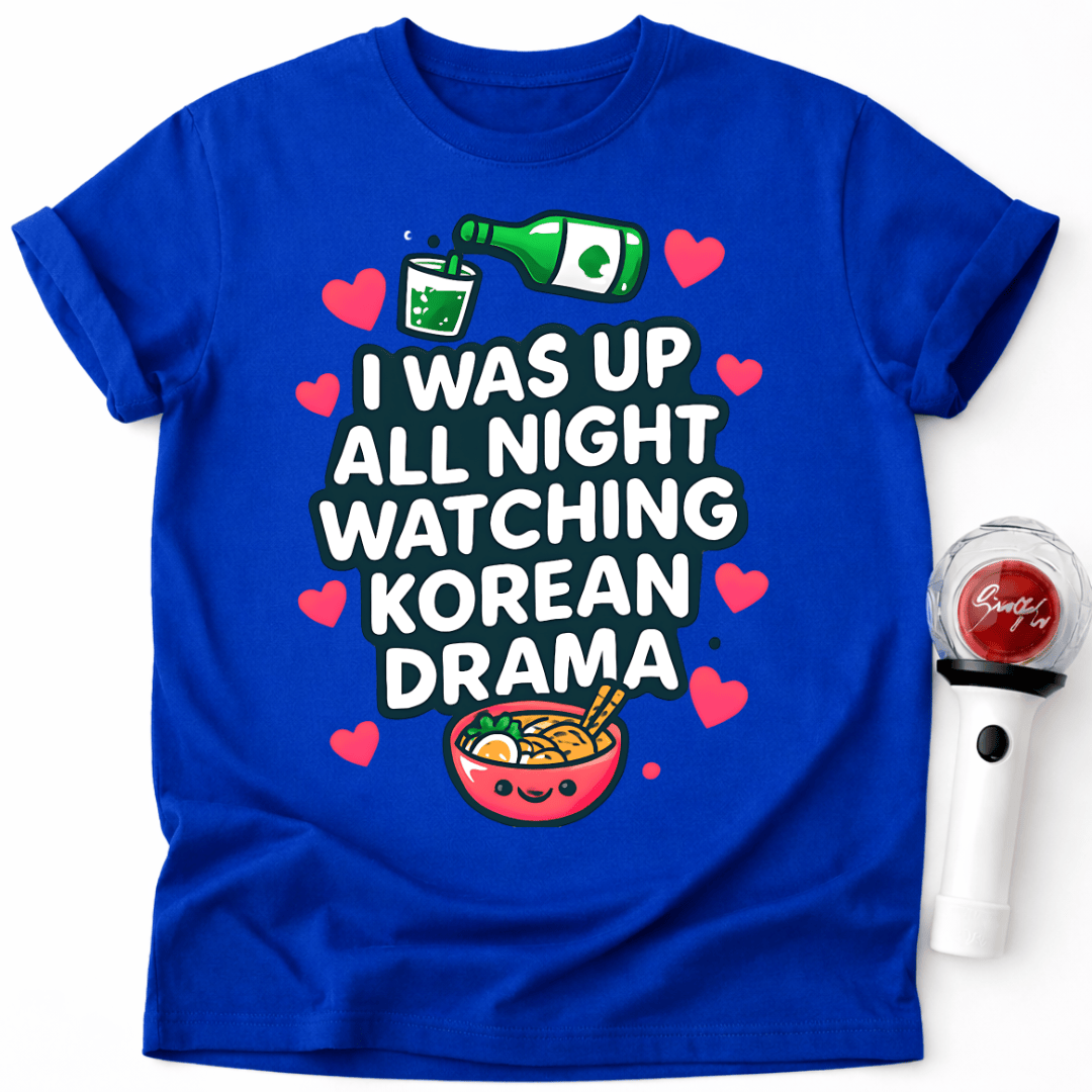 DIE GANZE NACHT K-DRAMA GESCHAUT T-SHIRT