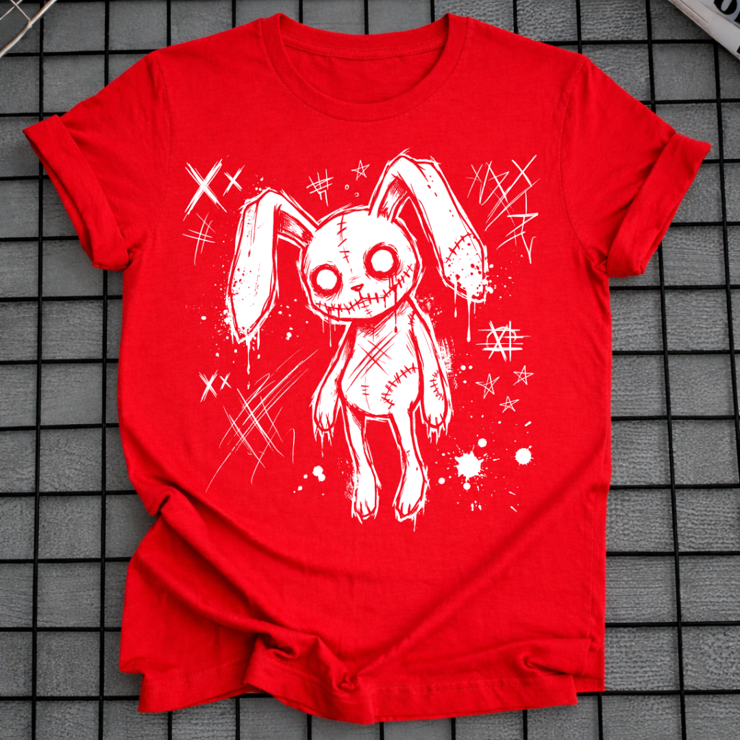GRUSELIGER HASEN-T-SHIRT