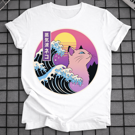 WAVE CAT T-SHIRT