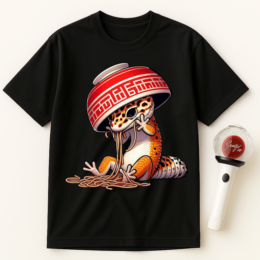 RAMEN BEARDED DRAGON UNISEX T-SHIRT
