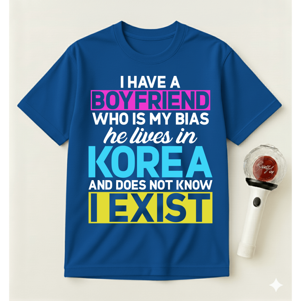 BIAS BOYFRIEND K-POP T-SHIRT