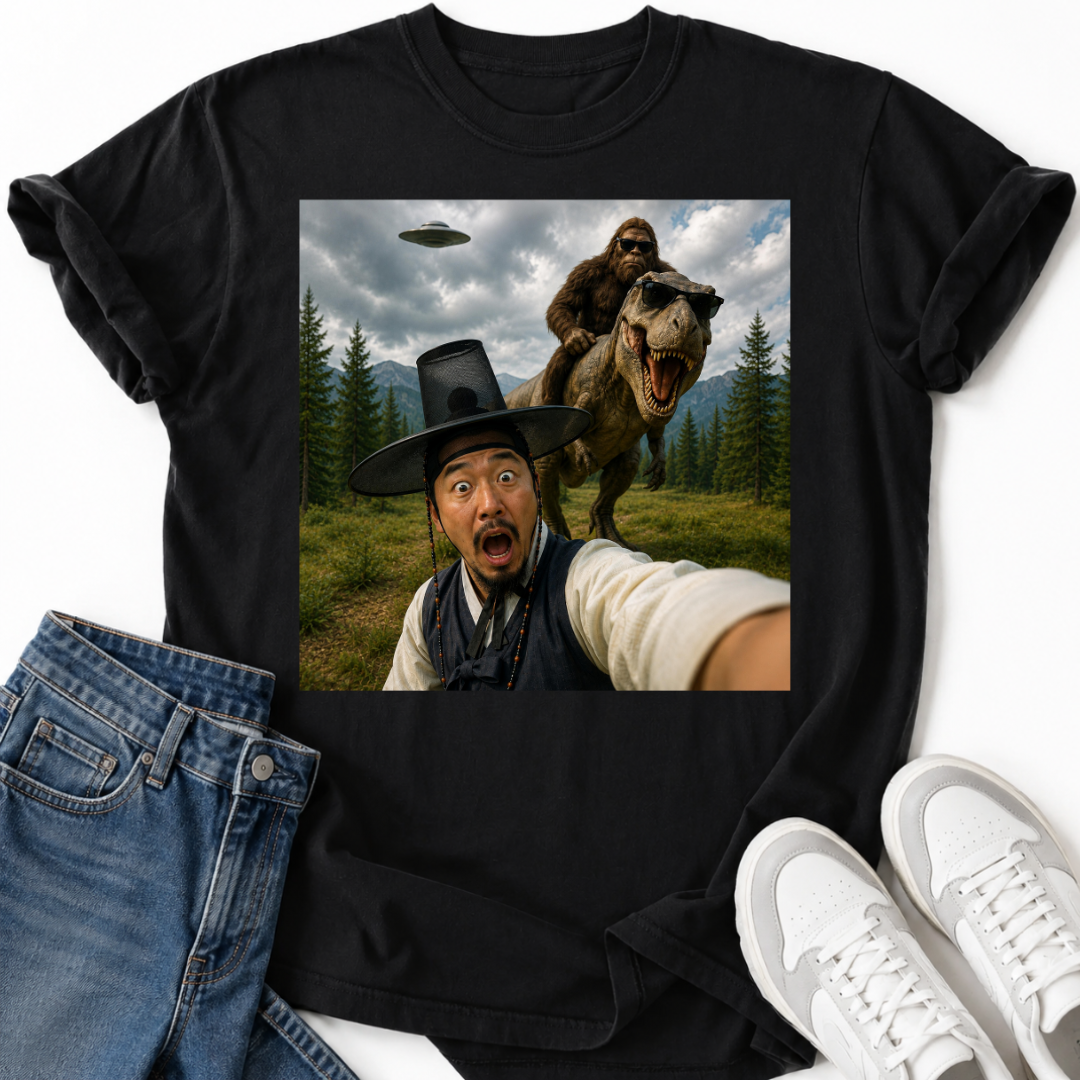 BIGFOOT SELFIE T-SHIRT