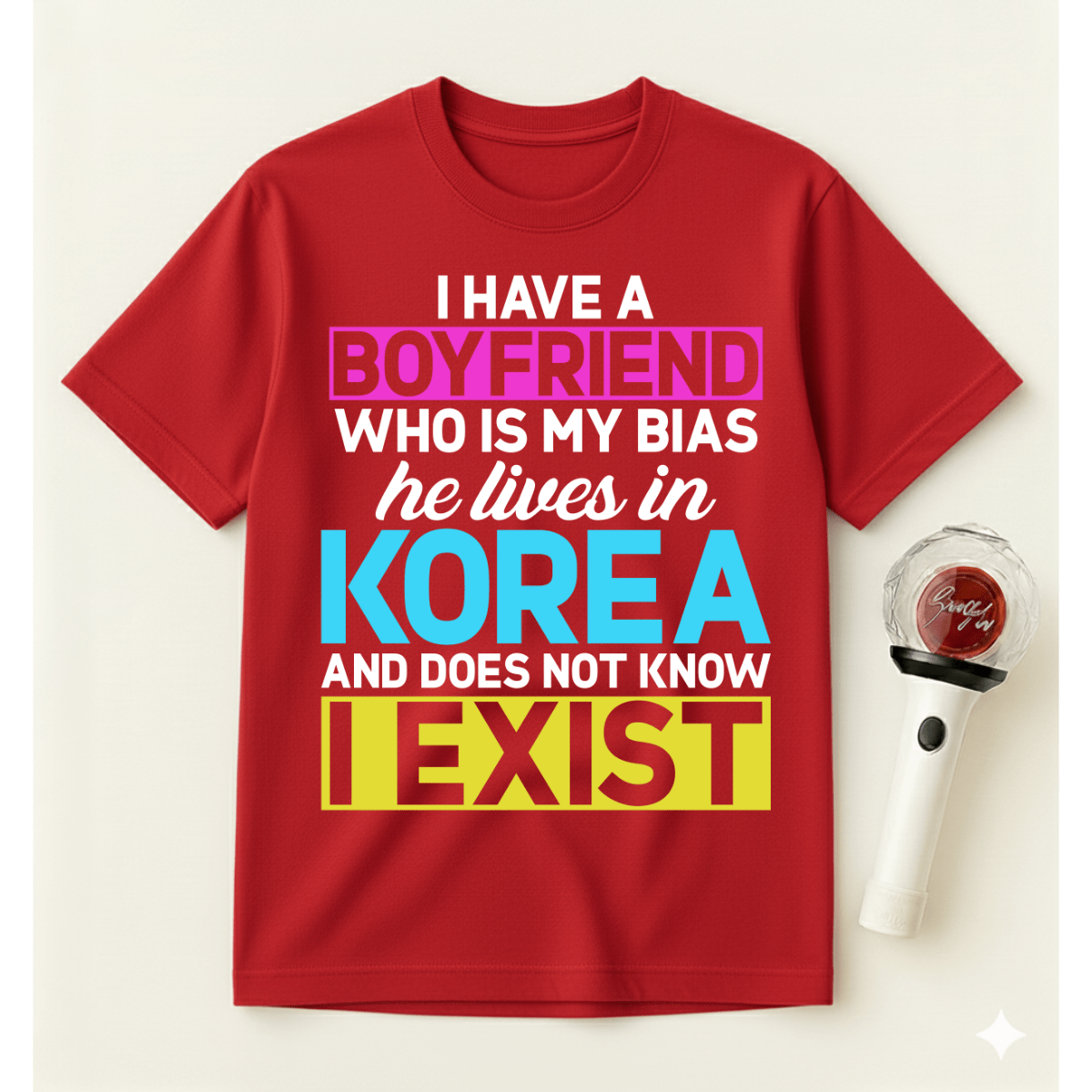 BIAS BOYFRIEND K-POP T-SHIRT