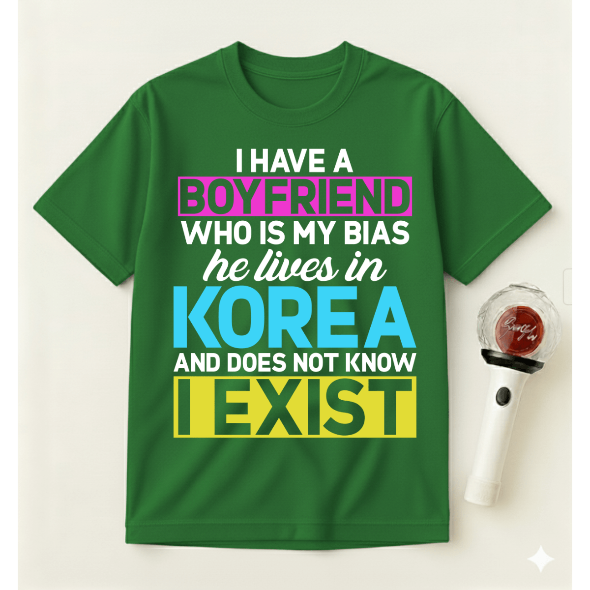 BIAS BOYFRIEND K-POP T-SHIRT