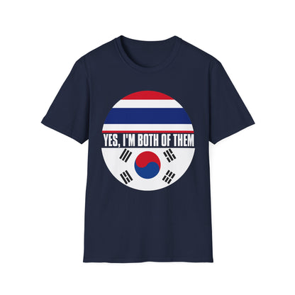 T-Shirt — Yes, I'm Both of Them (Korean-Thai Pride)