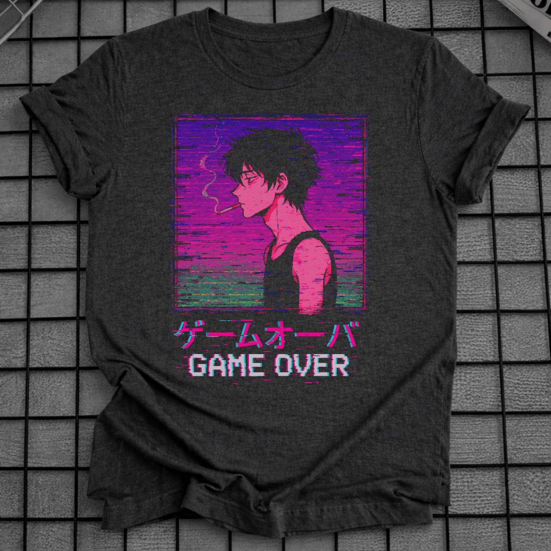 VAPORWAVE GAME OVER T-SHIRT