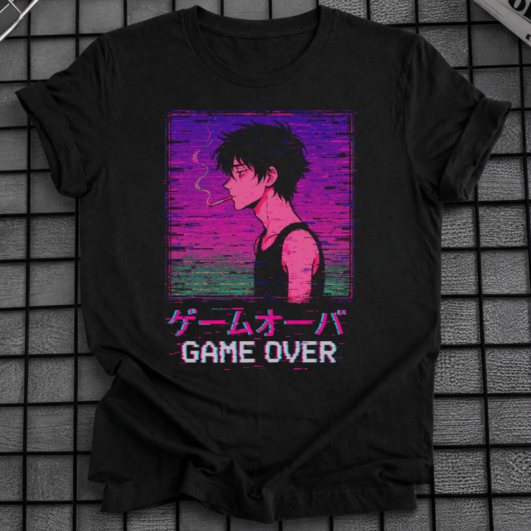 VAPORWAVE GAME OVER T-SHIRT