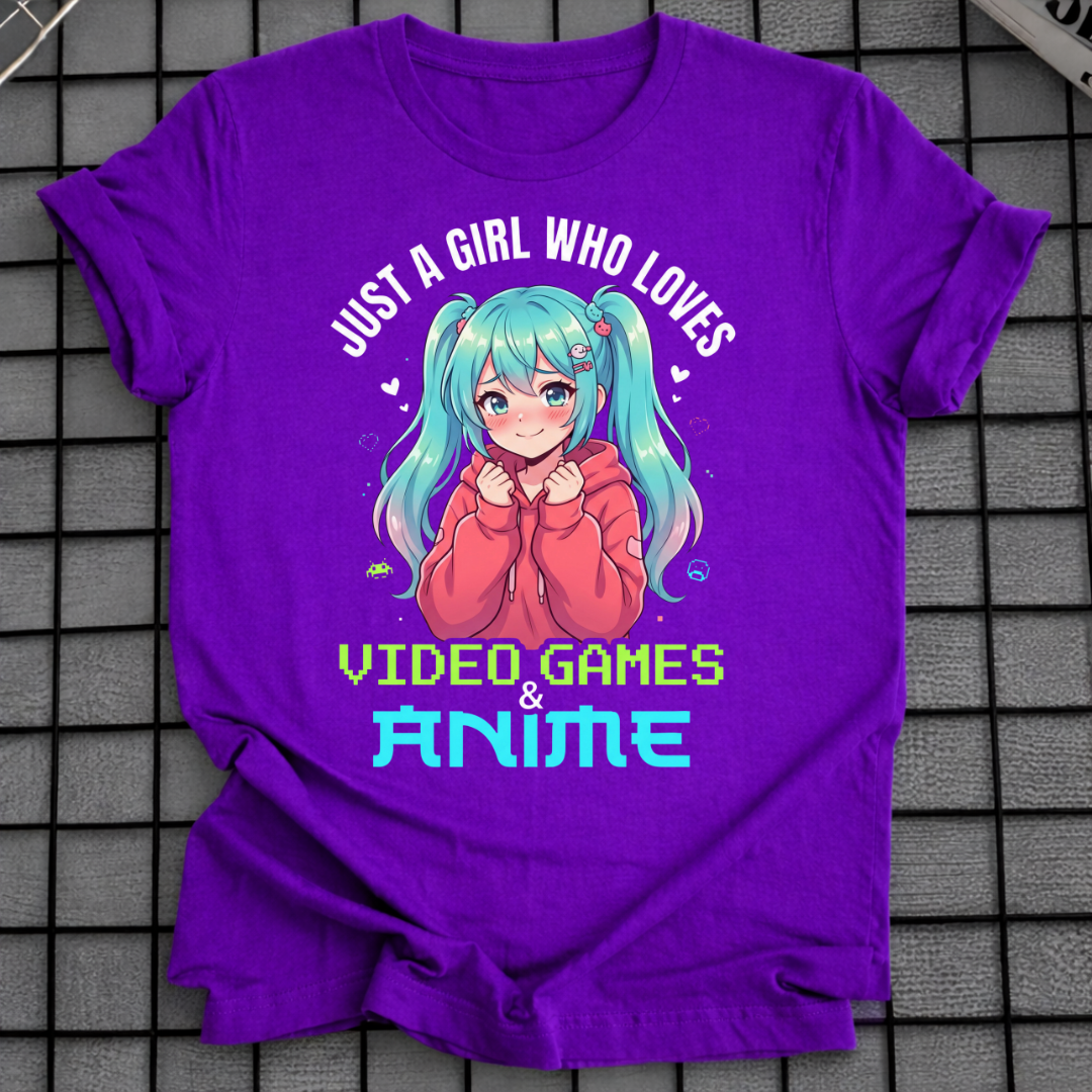 ANIME GAMER T-SHIRT