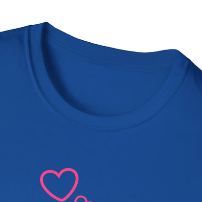 Cute Heart Gesture Unisex T-Shirt - Perfect for Friends, Love, and Everyday Wear