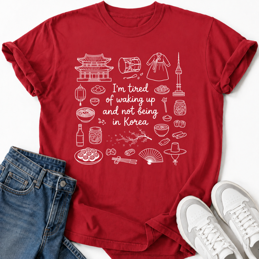 TRAVEL & KOREAN CULTURE T-SHIRT