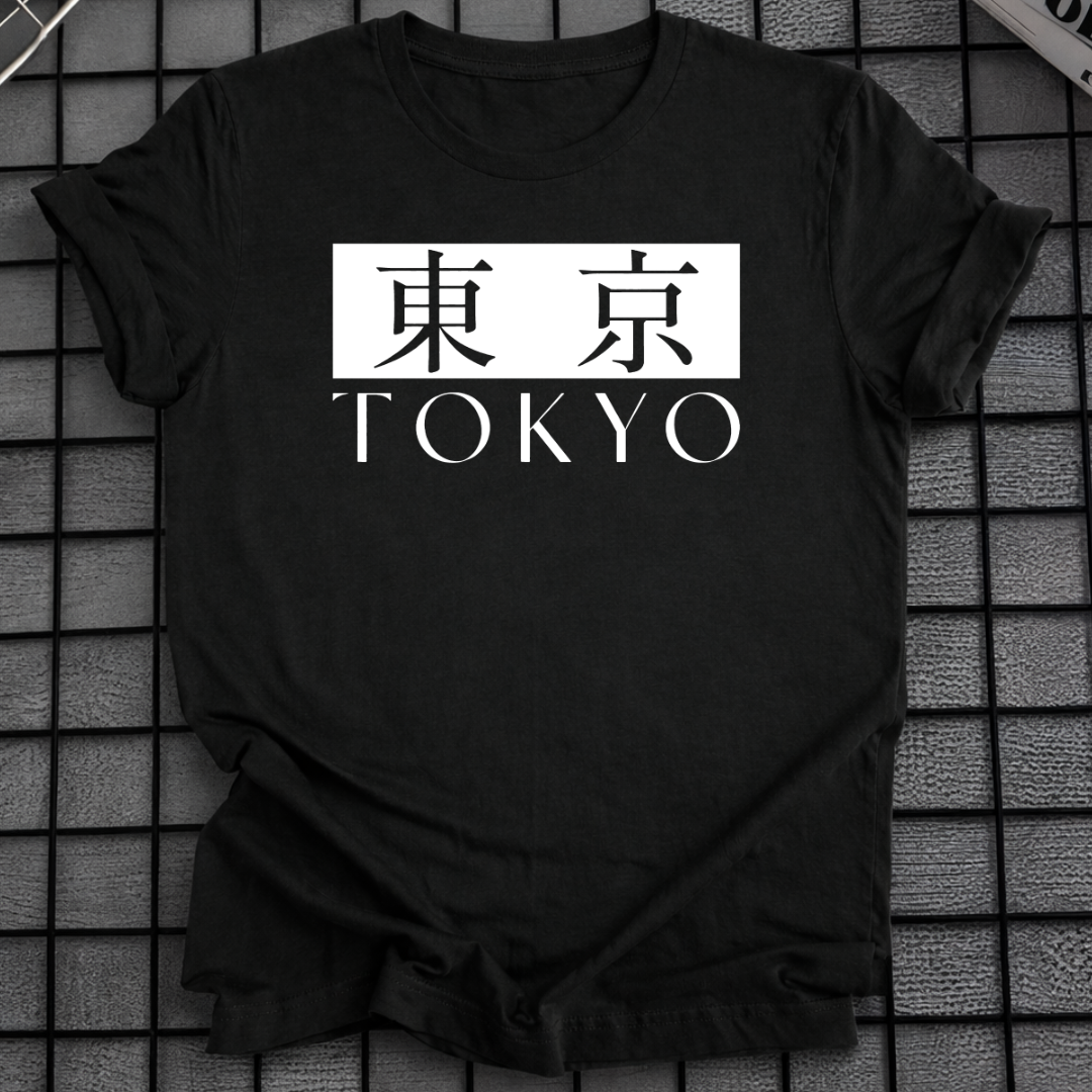 TOKYO KANJI GRAPHIC T-SHIRT