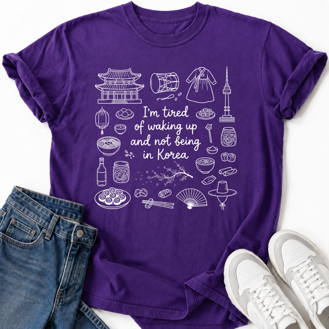 TRAVEL & KOREAN CULTURE T-SHIRT