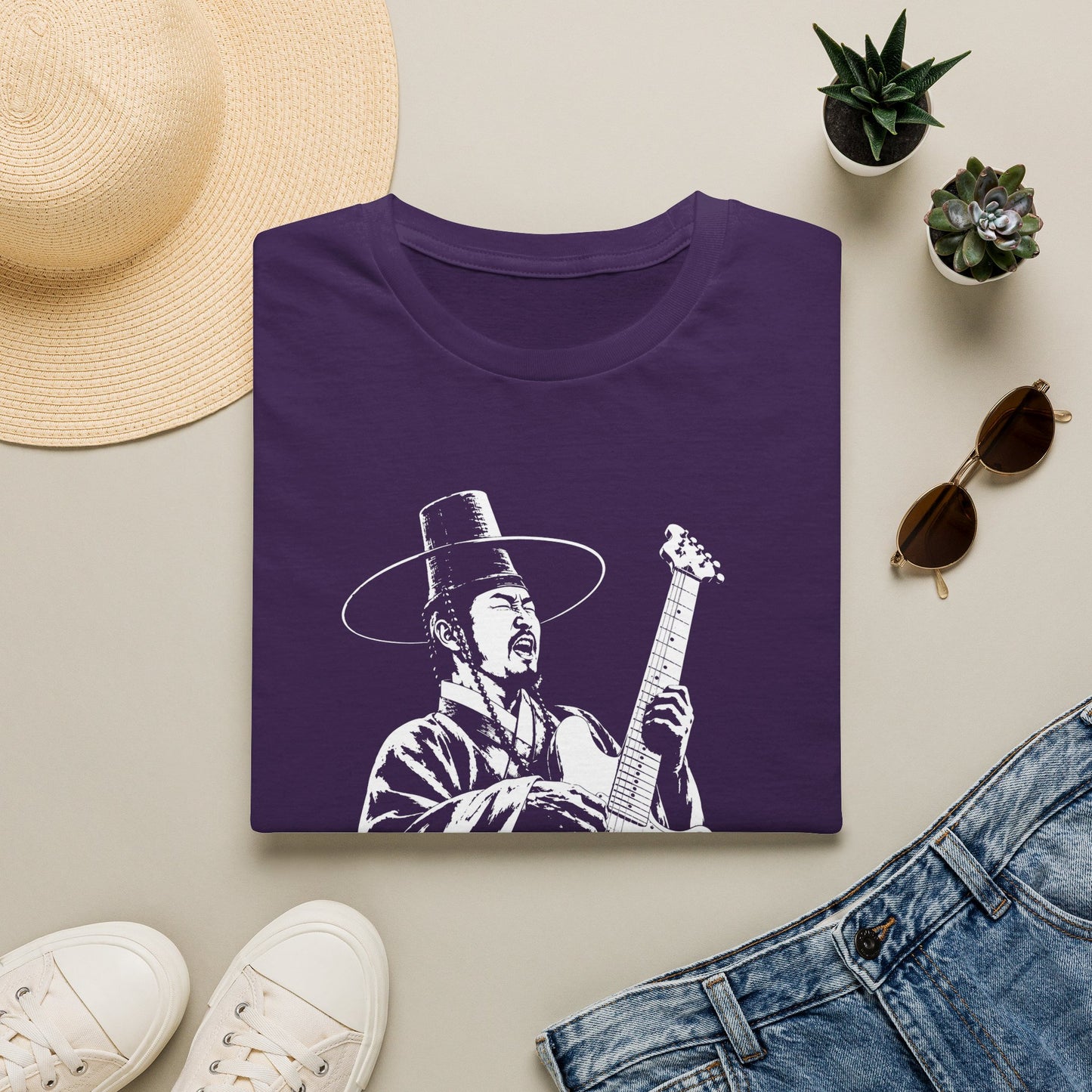Korean Guitarist Graphic T-Shirt