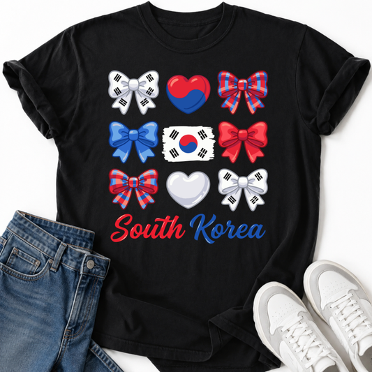 SOUTH KOREA BOW T-SHIRT