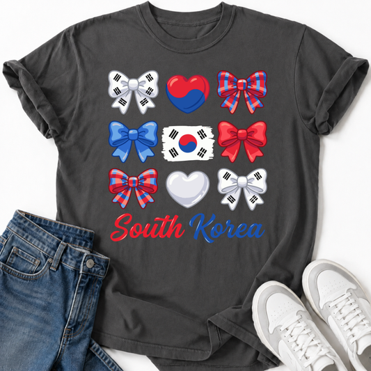 SOUTH KOREA BOW T-SHIRT