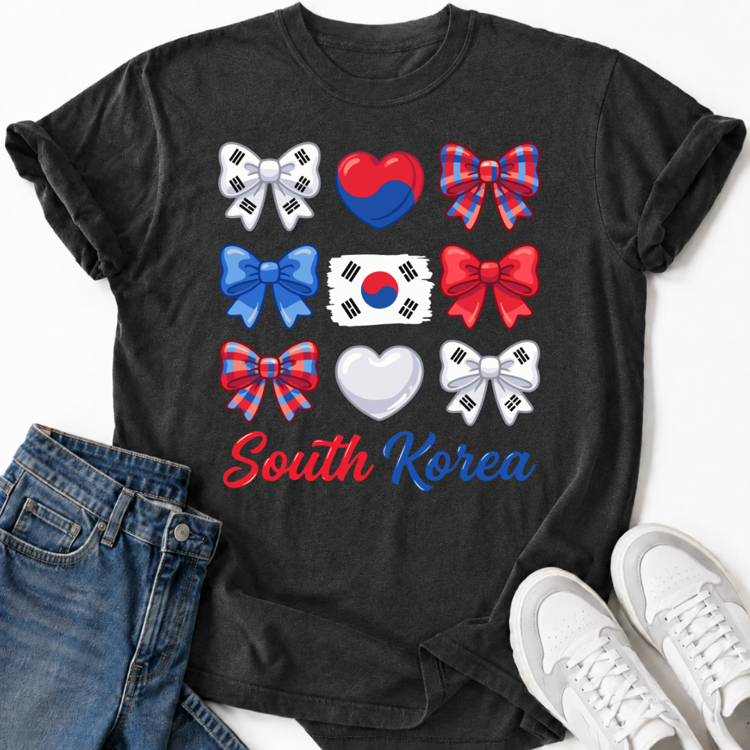 SOUTH KOREA BOW T-SHIRT