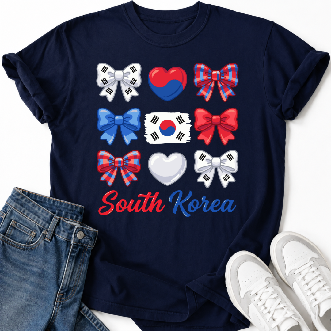 SOUTH KOREA BOW T-SHIRT