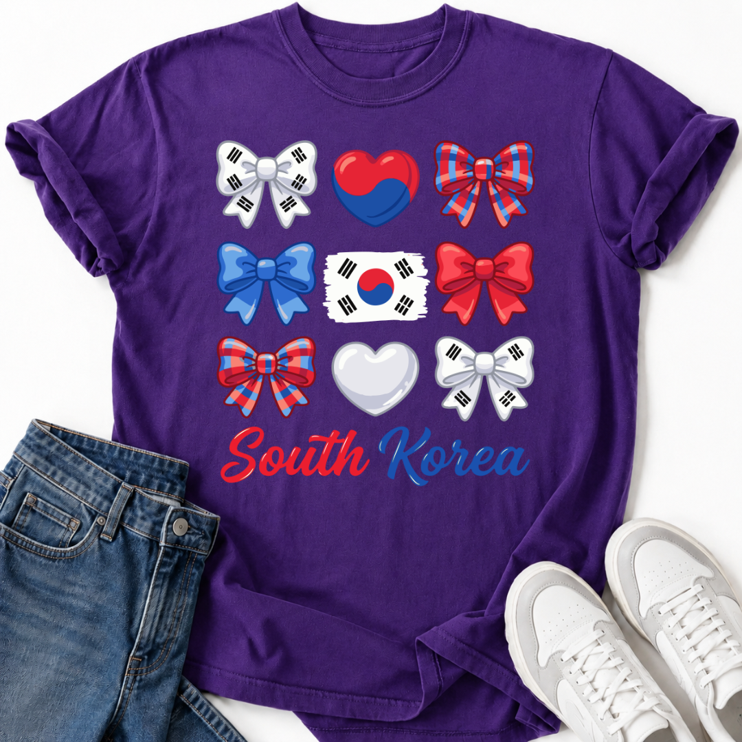 SOUTH KOREA BOW T-SHIRT