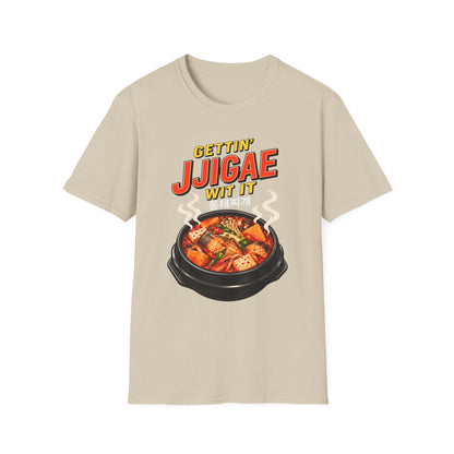 Gettin' Jjigae Wit It T-Shirt — Korean Stew Graphic Tee