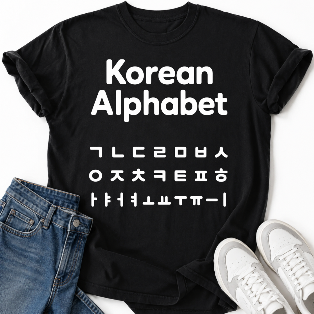 HANGUL LEARNING T-SHIRT