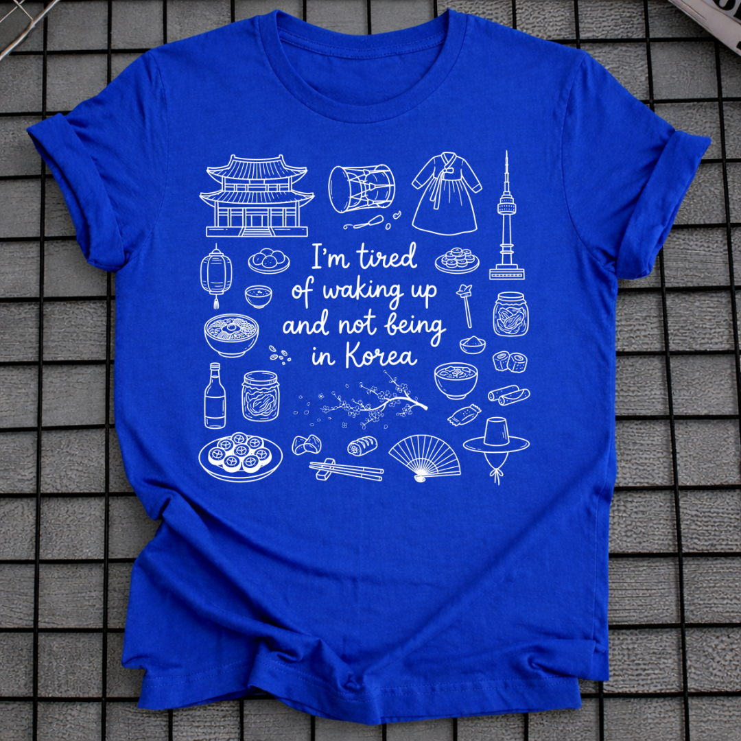 TRAVEL & KOREAN CULTURE T-SHIRT