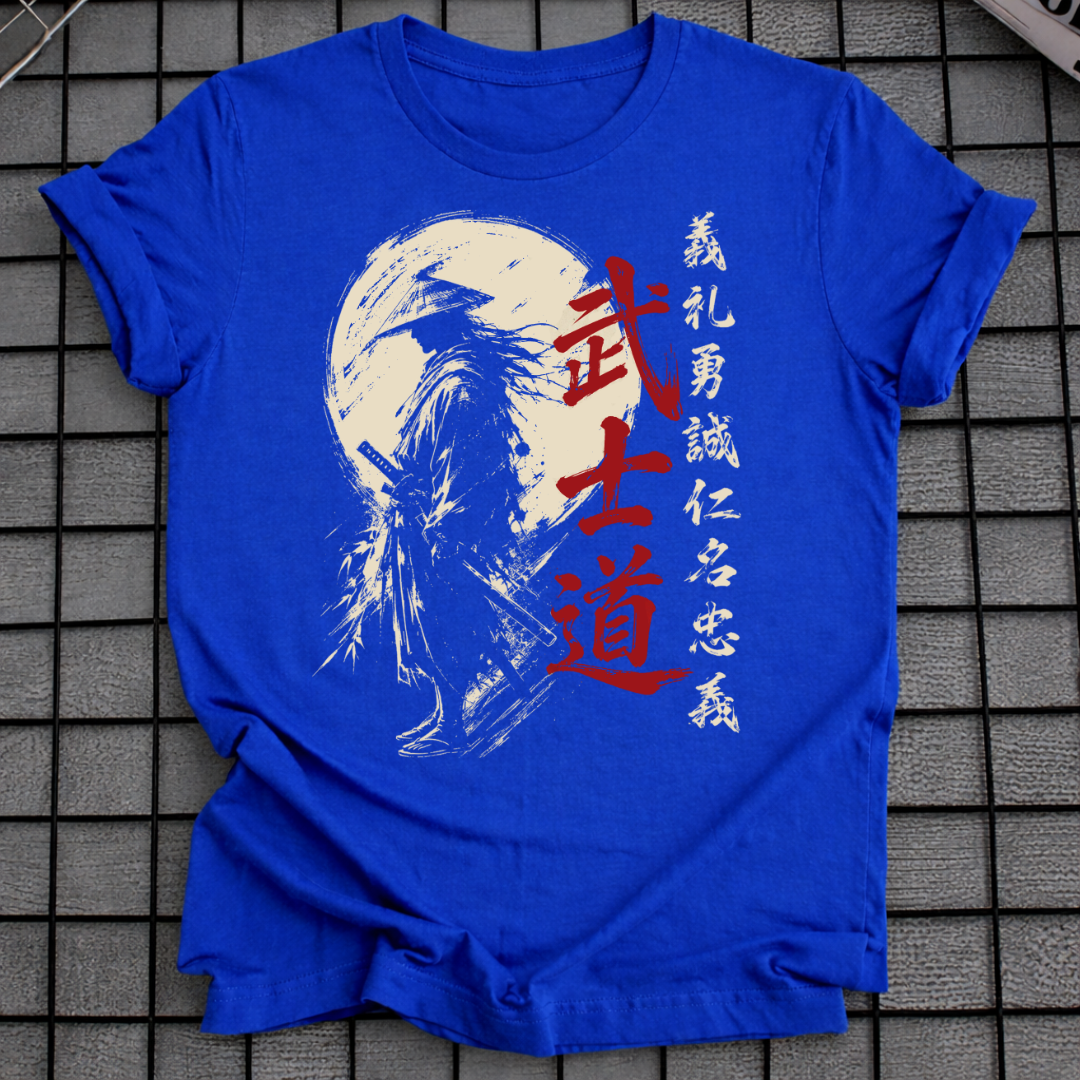 KANJI BUSHIDO WARRIOR T-SHIRT