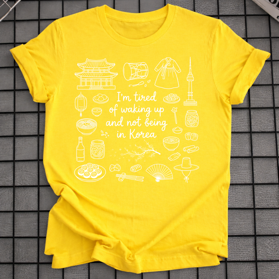 TRAVEL & KOREAN CULTURE T-SHIRT