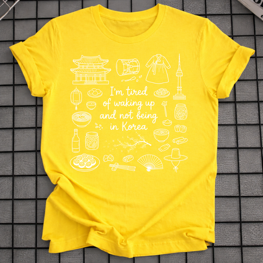 TRAVEL & KOREAN CULTURE T-SHIRT