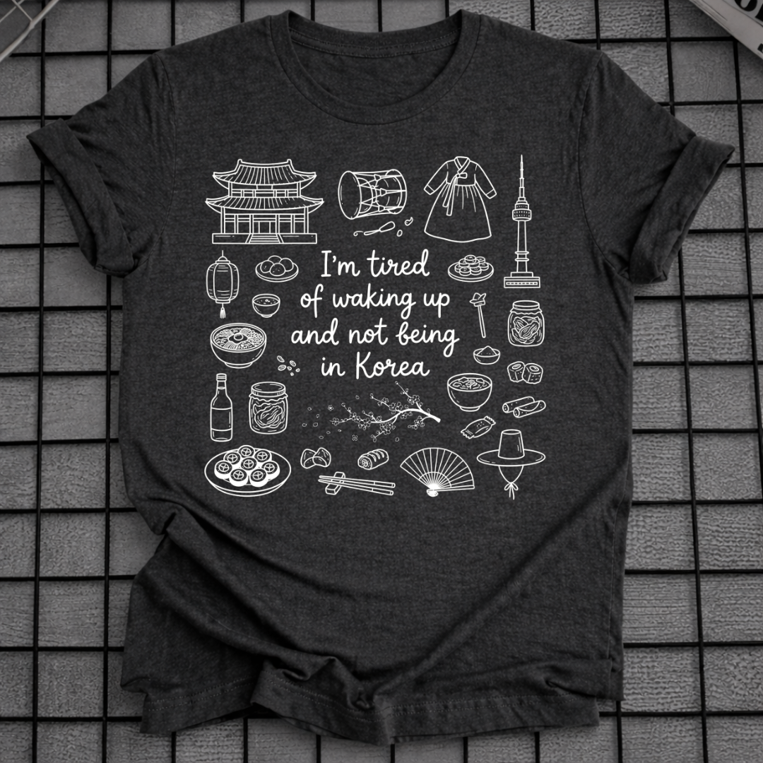TRAVEL & KOREAN CULTURE T-SHIRT