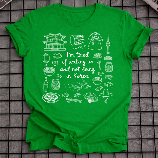 TRAVEL & KOREAN CULTURE T-SHIRT