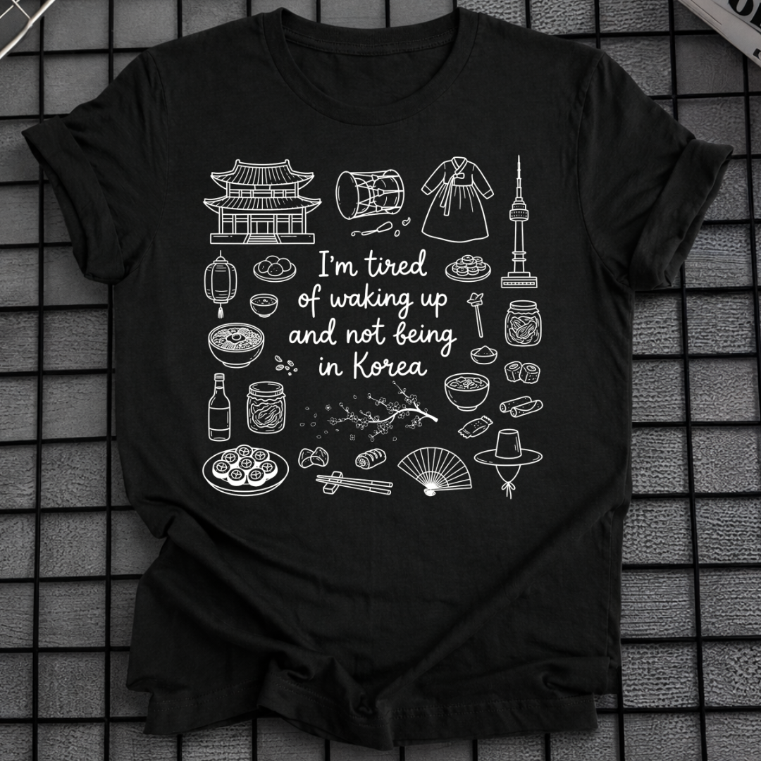 TRAVEL & KOREAN CULTURE T-SHIRT