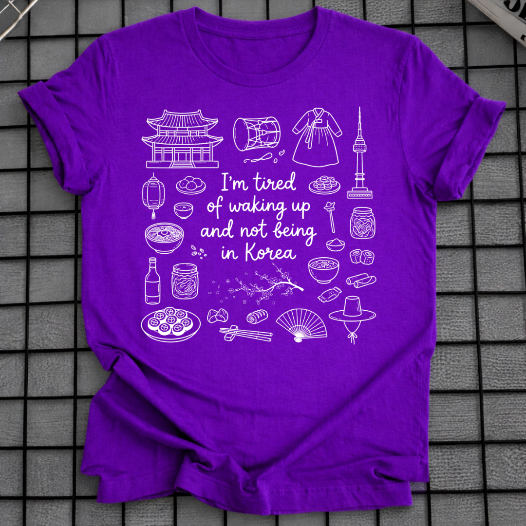 TRAVEL & KOREAN CULTURE T-SHIRT