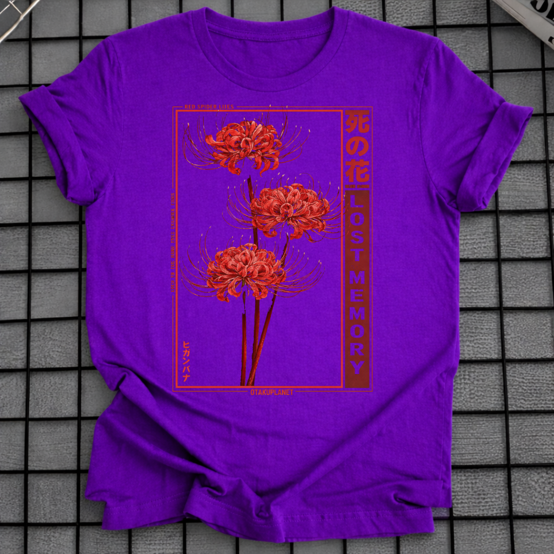 Japanische Rote Spinnenlilie T-Shirt